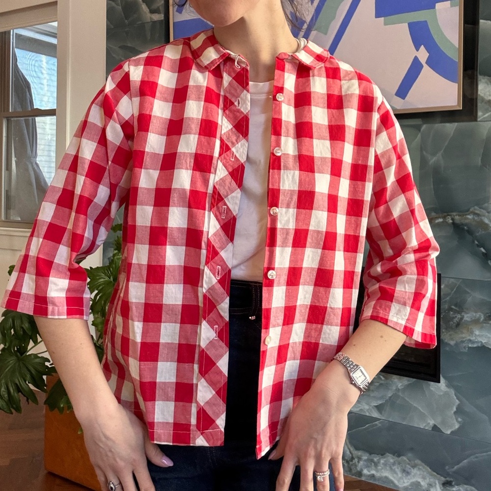 Vintage Gingham Shirt